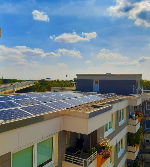 Rooftop Solar Panel Installation for Villas & Homes